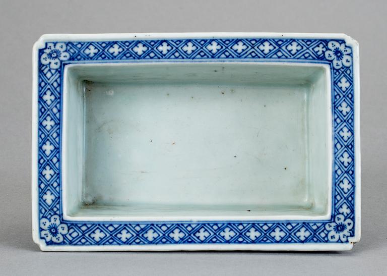 NARCISSKÅL, porslin, Kina, 1800-tal.