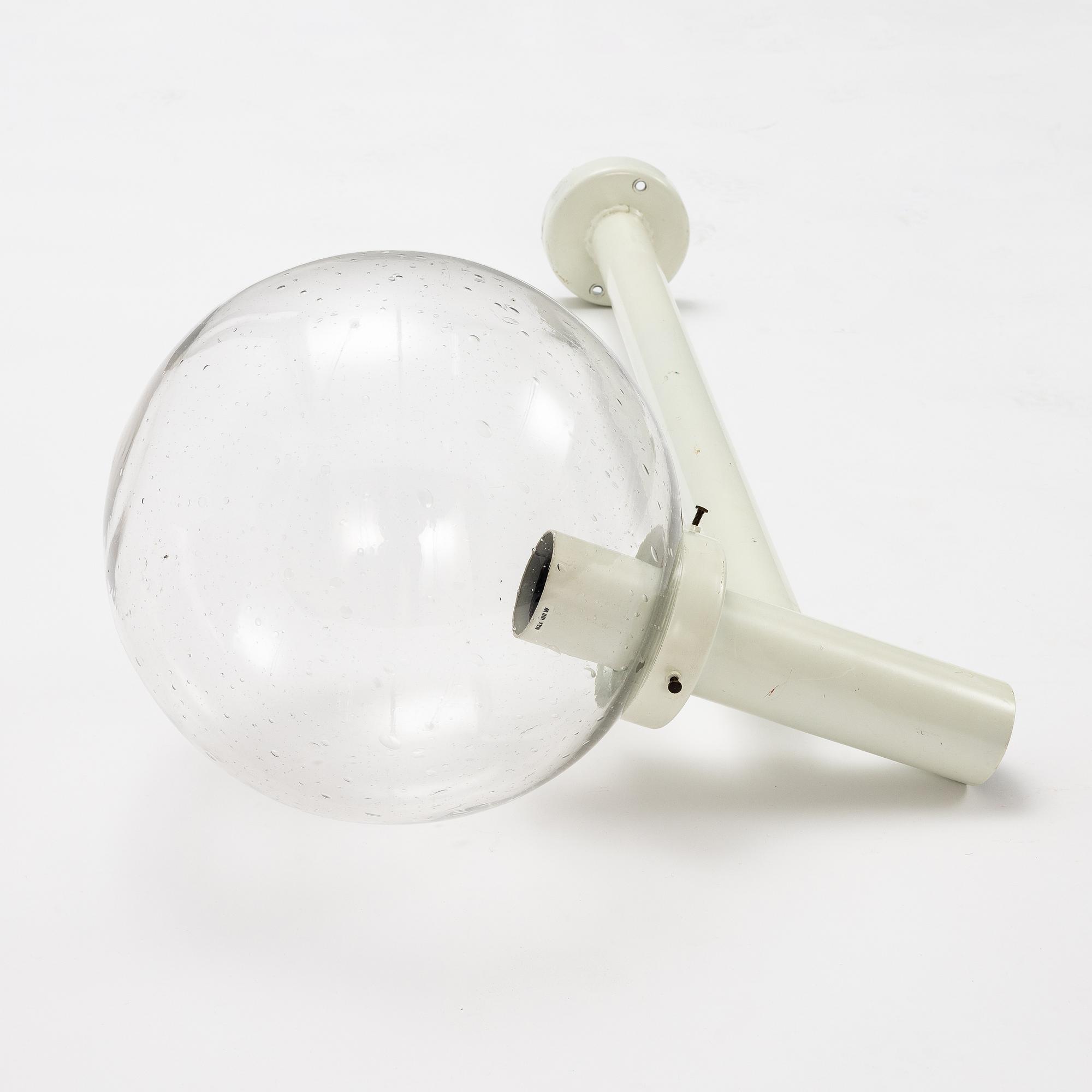 Hans-Agne Jakobsson, a set of four wall lamps, model V187/300, Markaryd.