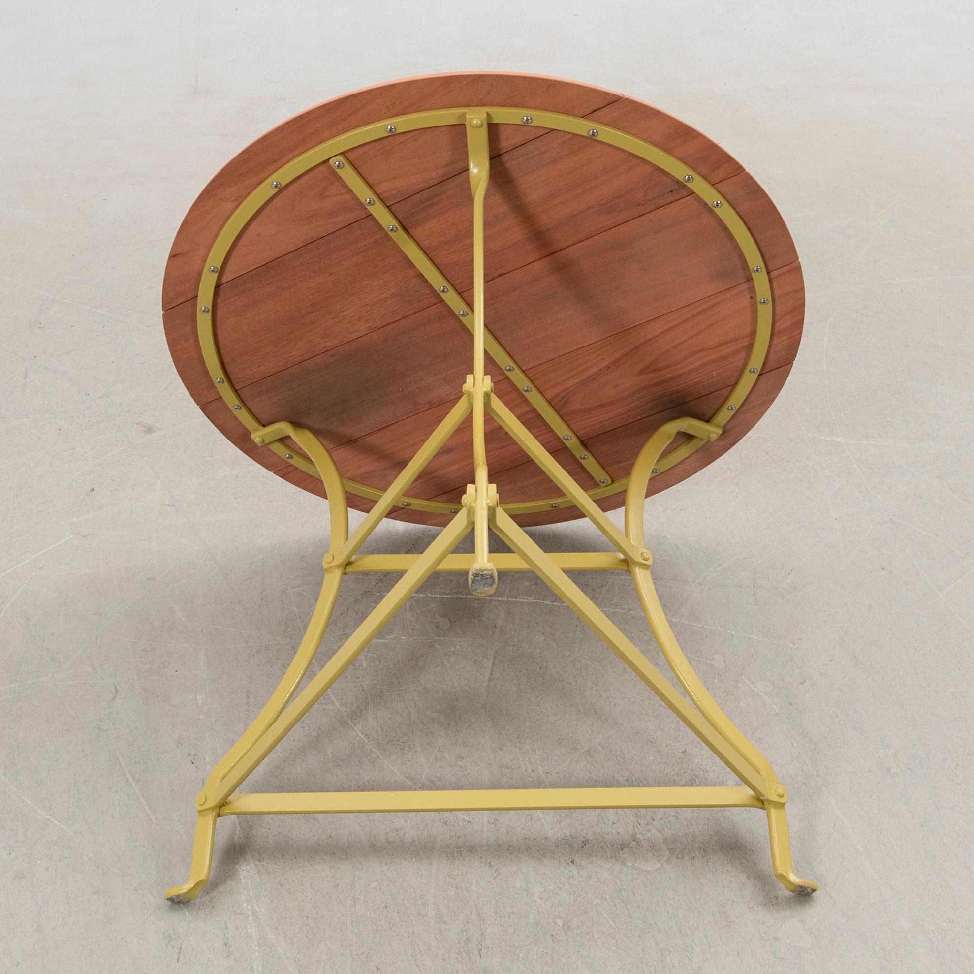 Garden table "Café" Hope 2000s.