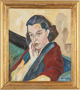 Axel Nilsson, Porträtt av konstnärens hustru Martha.
