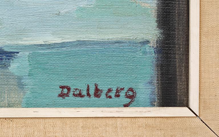 ÅKE DALBERG, olja på duk, sign.