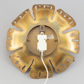Svend Aage Holm-Sørensen, a brass wall light, Holm-Sørensen & Co, Denmark, 1960s.
