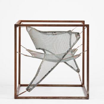Sigurdur Gustafsson, a "Wind" easy chair/sculpture, ed. HC 4/5, Källemo, Värnamo, post 2003.