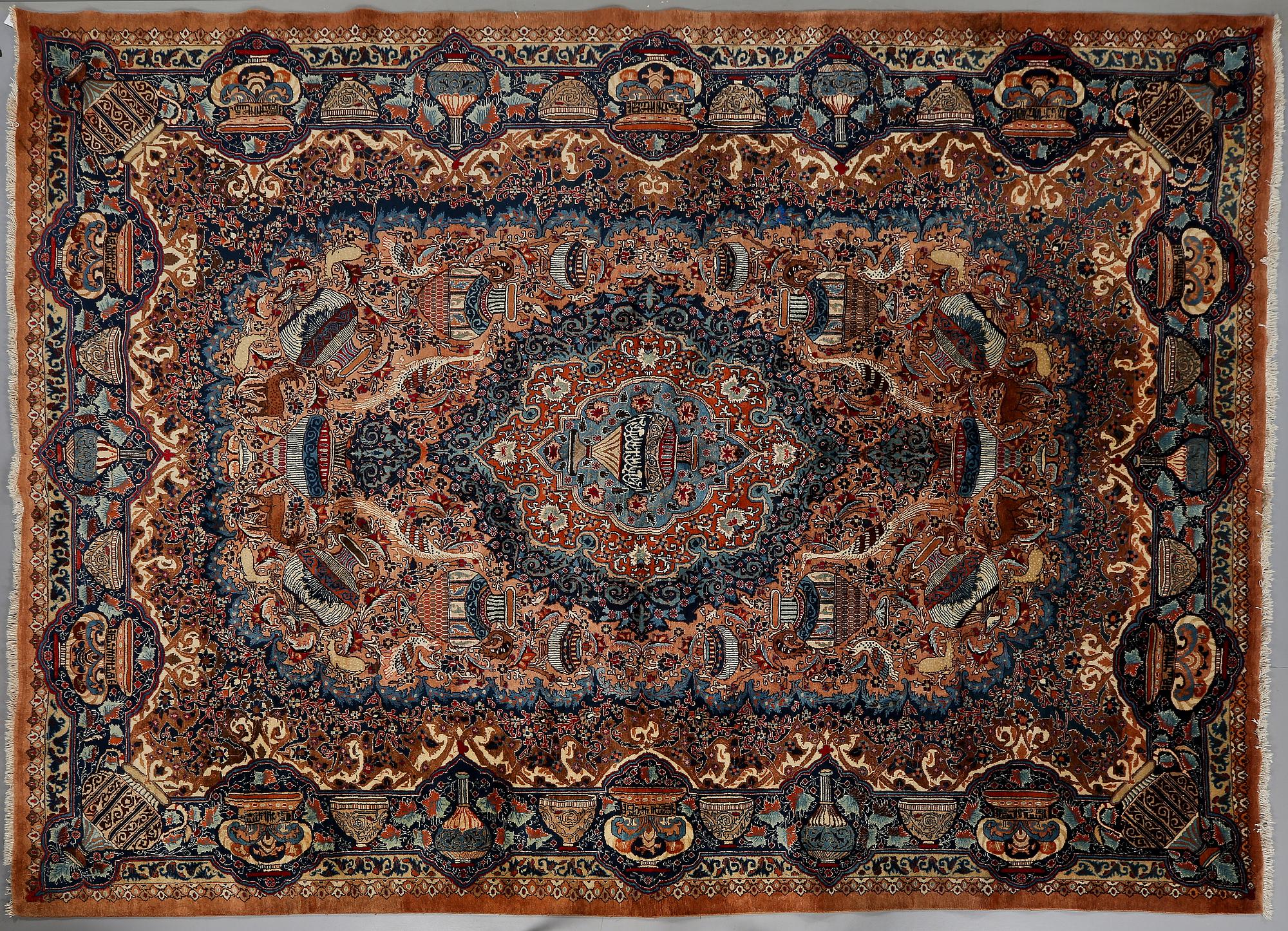 MATTA, Kashmar, 384 x 294 cm, modern tillverkning.