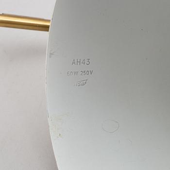 A pair of wall lights, model AH 43, produced by Itsu, 1950-60s.