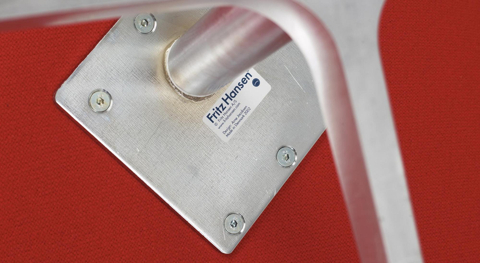 FÅTÖLJER, ett par, "Svanen", Arne Jacobsen, Fritz Hansen.