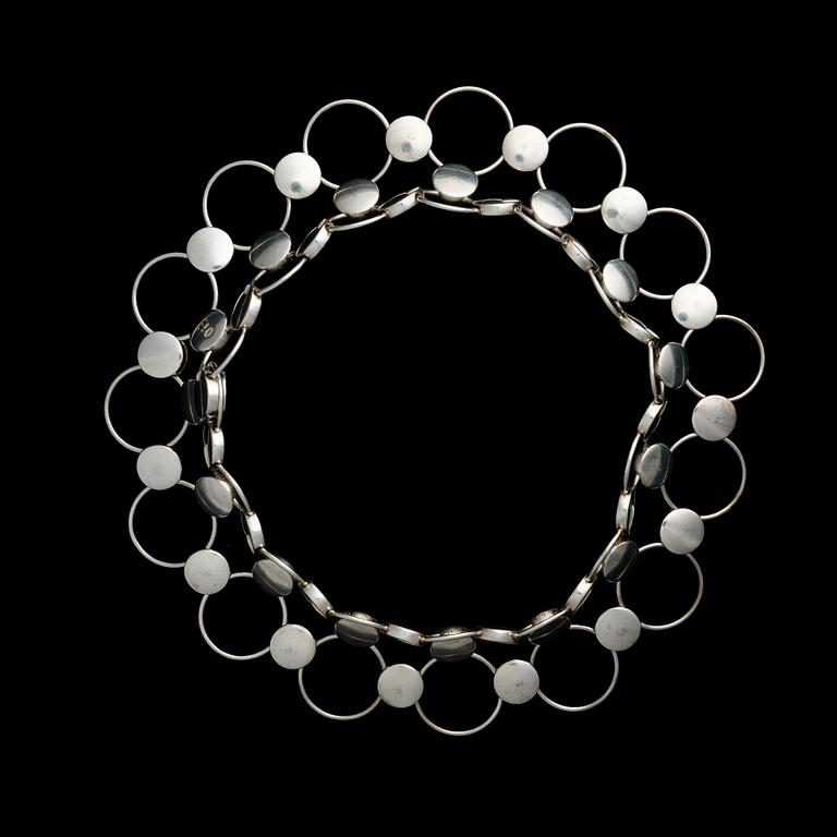 REGITZE OVERGAARD, COLLIER Regitze, Georg Jensen, silver.