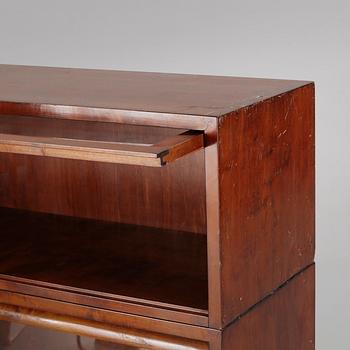 Two bookshelfs from the first half of the 20th century.