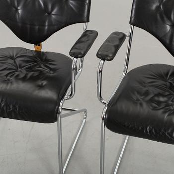 SAM LARSSON, fåtöljer ett par, "Sam" Dux.