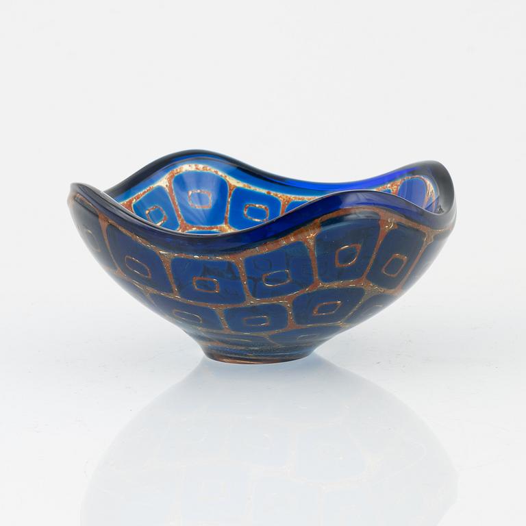 skål, "Ravenna", Orrefors 1967.