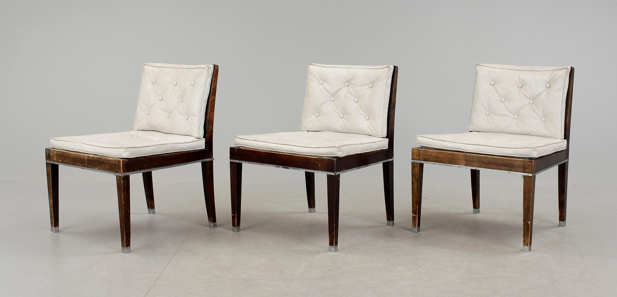 STOLAR, 3 st. Art Déco, 1930-tal.