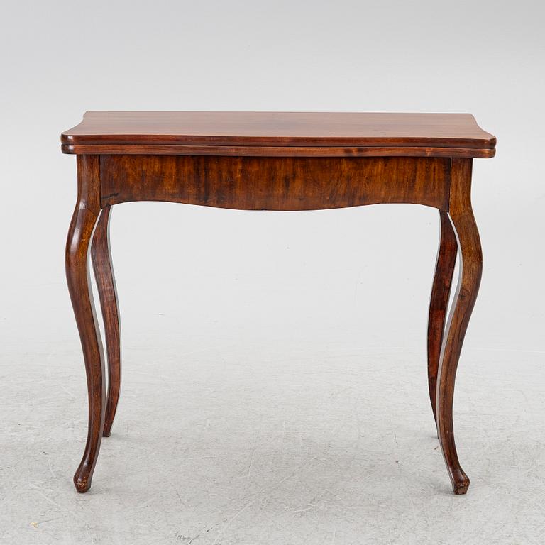 Gaming table, second half of the 19th century.