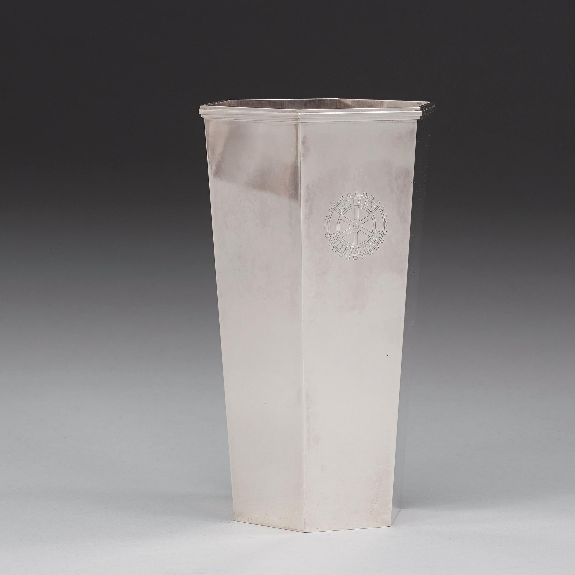 WIWEN NILSSON, vas, Lund 1954, sterling.