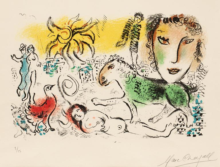 Marc Chagall, Untitled, from: XXe Siècle, No Spécial (Chagall monumental).