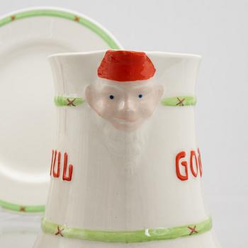 A Christmas Dinner Porcelaine Service, "God Jul", Gustavsberg (36 pieces).