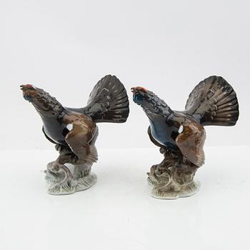 E Heidenreich figurines 4 pcs Rosenthal Germany mid-20th century porcelain.