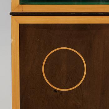 An Alvar Andersson vitrine cabinet 'Dansen' (The dance), executed by C.G.S Ericksson, Stockholm circa 1933.