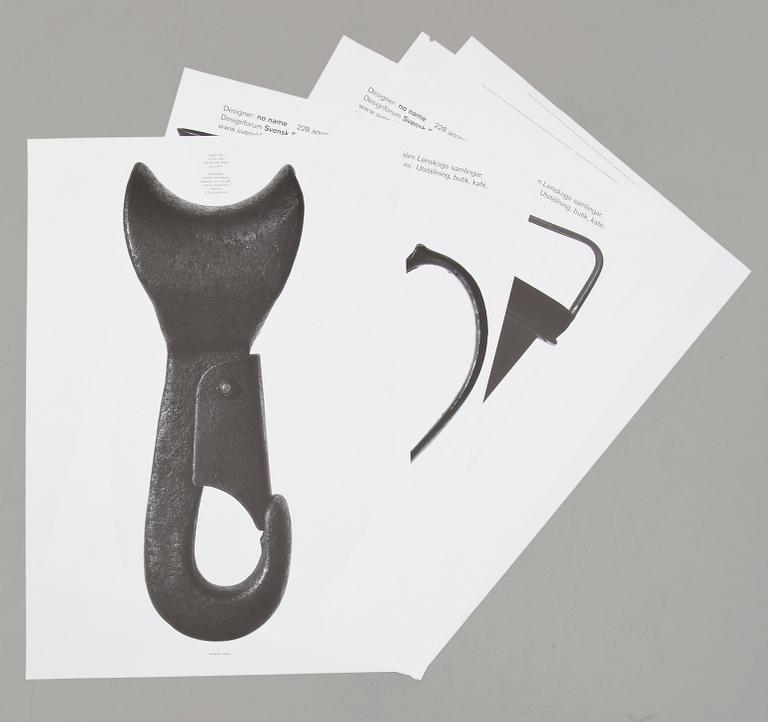 DESIGNAFFISCHER, 5 st, 1900-talets andra hälft.