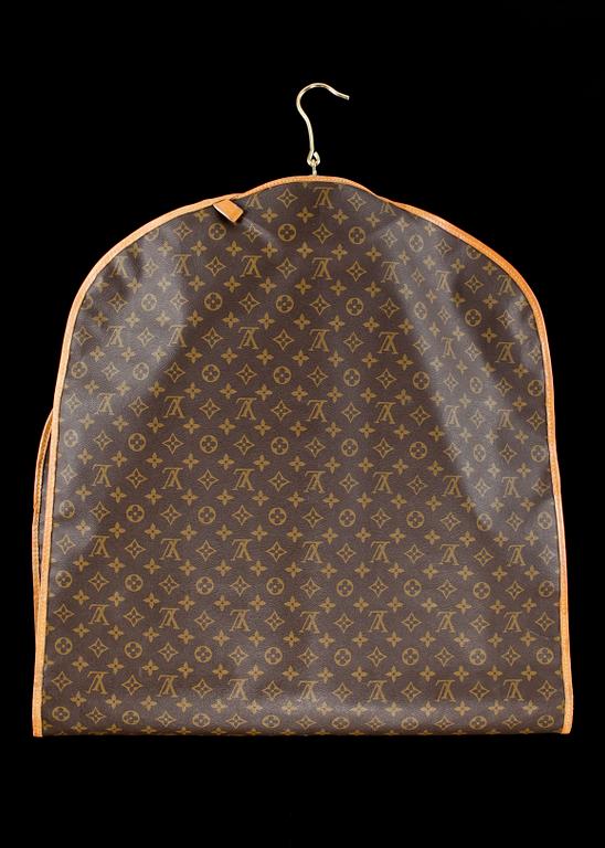 A monogram canvas wardrobe trunk by Louis Vuitton, "Garment Cover".