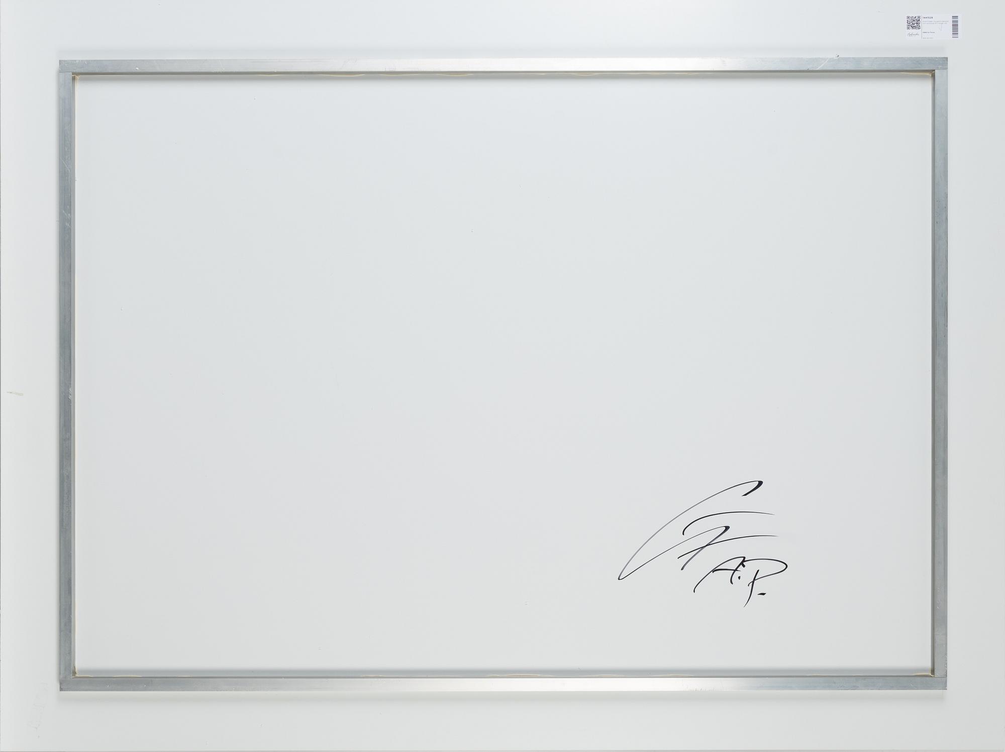 Axel Crieger, photograph signed and numbered AP verso.