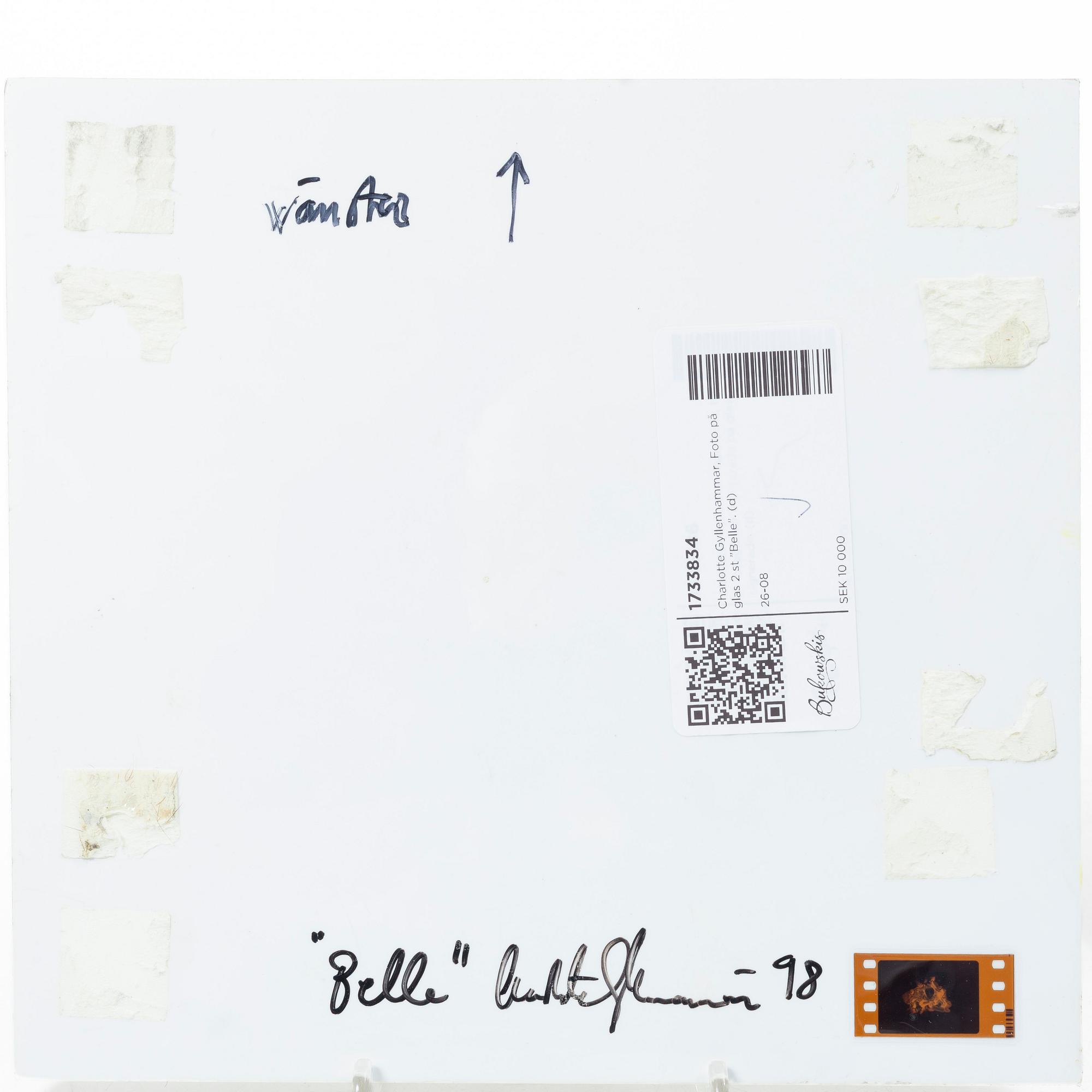Charlotte Gyllenhammar, "Belle" (2).