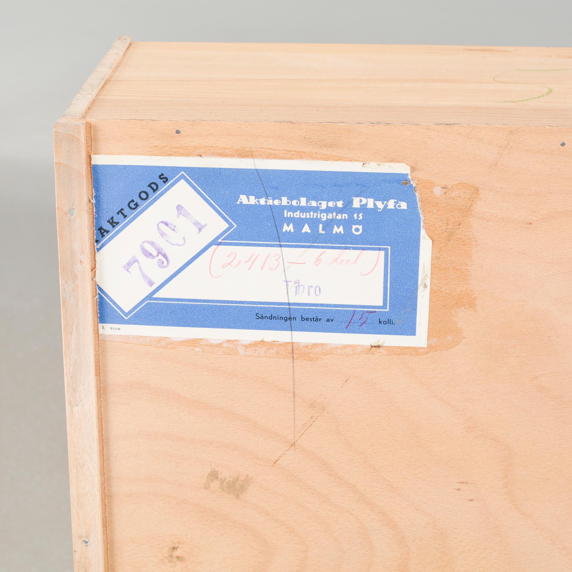 A sideboard by Kurt Karlsson, model "Mässan", for August Löfvings Möbelfabrik in Tibro, 1950s.