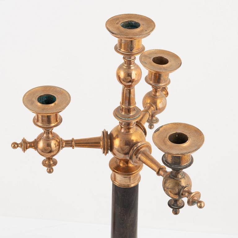 Kandelabrar, ett par, 1900-talets början.