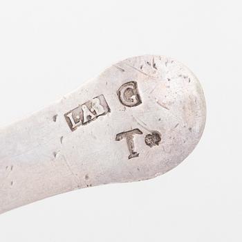 Spoons, 24 pieces, silver, Sweden, 18th–19th century.