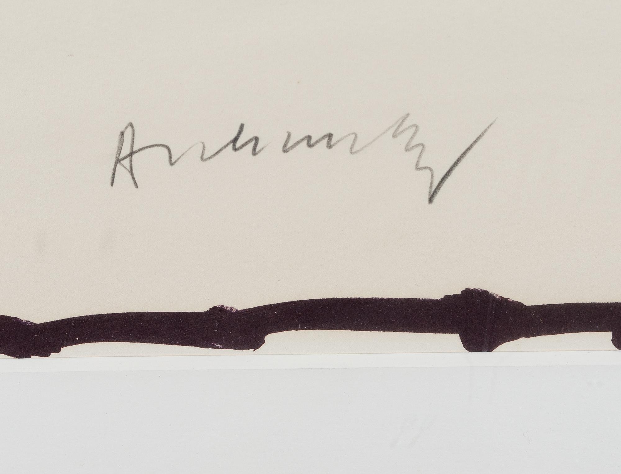 PIERRE ALECHINSKY, färglitografi, signerad och numrerad 57/100.