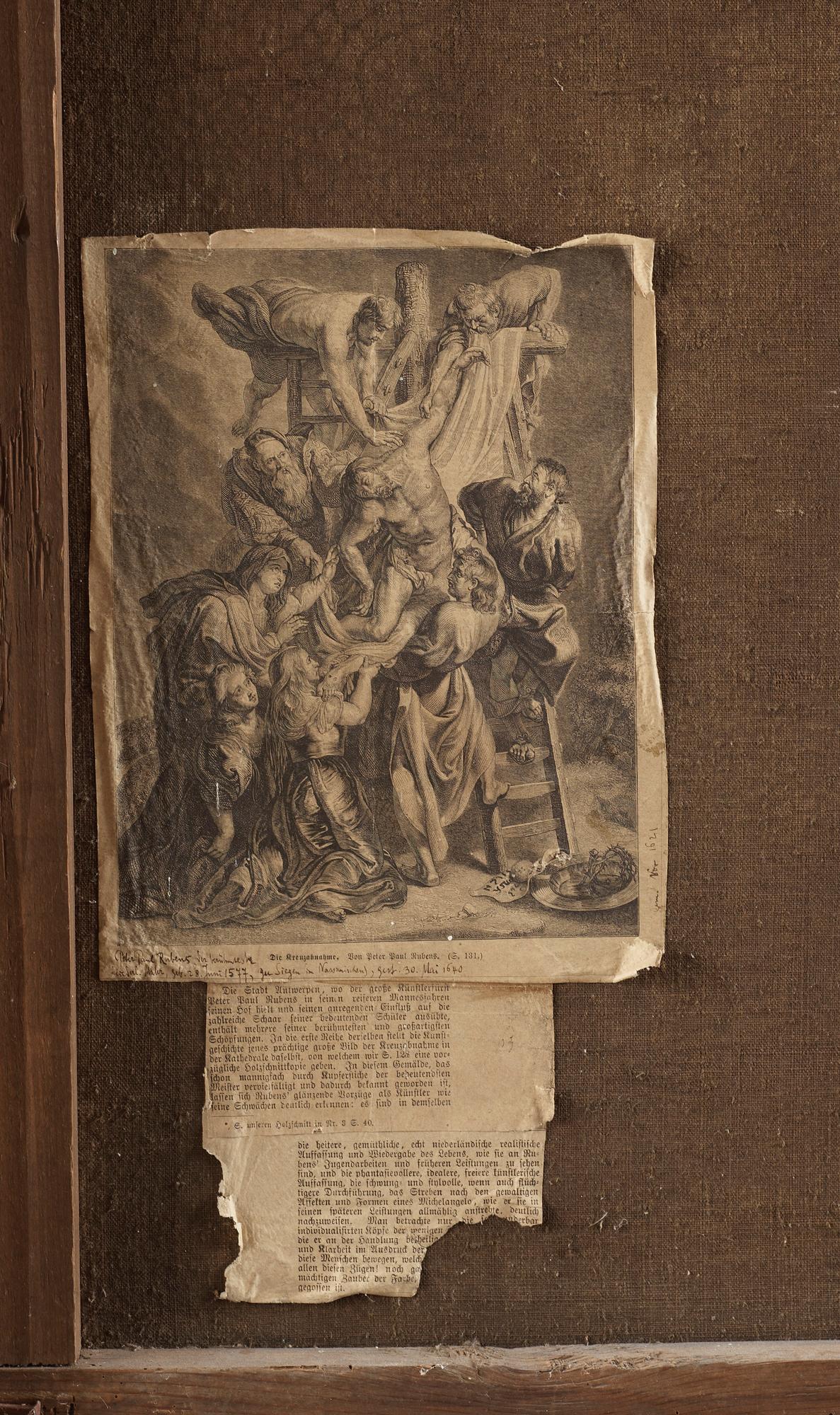 PETER PAUL RUBENS, efter, olja på duk, ej signerad, 16/1700-tal.