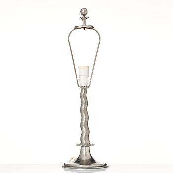 Harald Notini, a table lamp, model "6891", Arvid Böhlmarks Lampfabrik, 1920s.