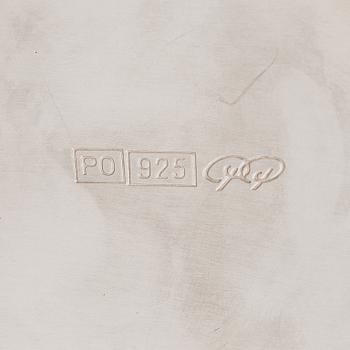 Pekka Piekäinen, Burk, sterlingsilver. Platinoro, Åbo.