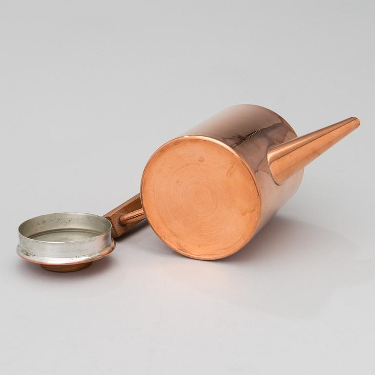 A 1950´s COPPER COFFEE POT by Valaistustyö Ky for Artek.