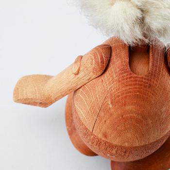 FIGURER, 3 st, trä, Hans Bölling, 1900-talets andra hälft.