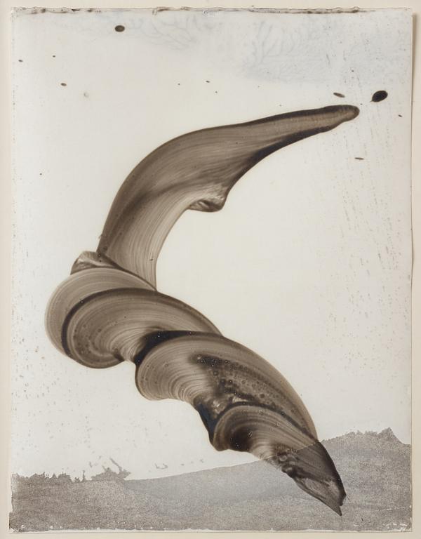 James Nares, executed in 1993, oil on waxed paper.