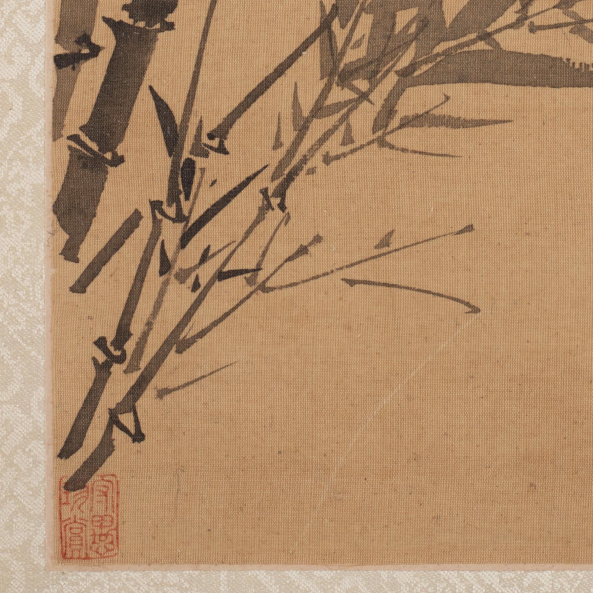 An album with 12 paintings by Qing dynasty artists, circa 1900. Attributed to Zhang Jian, Shou Ping, Yang Jin, after.