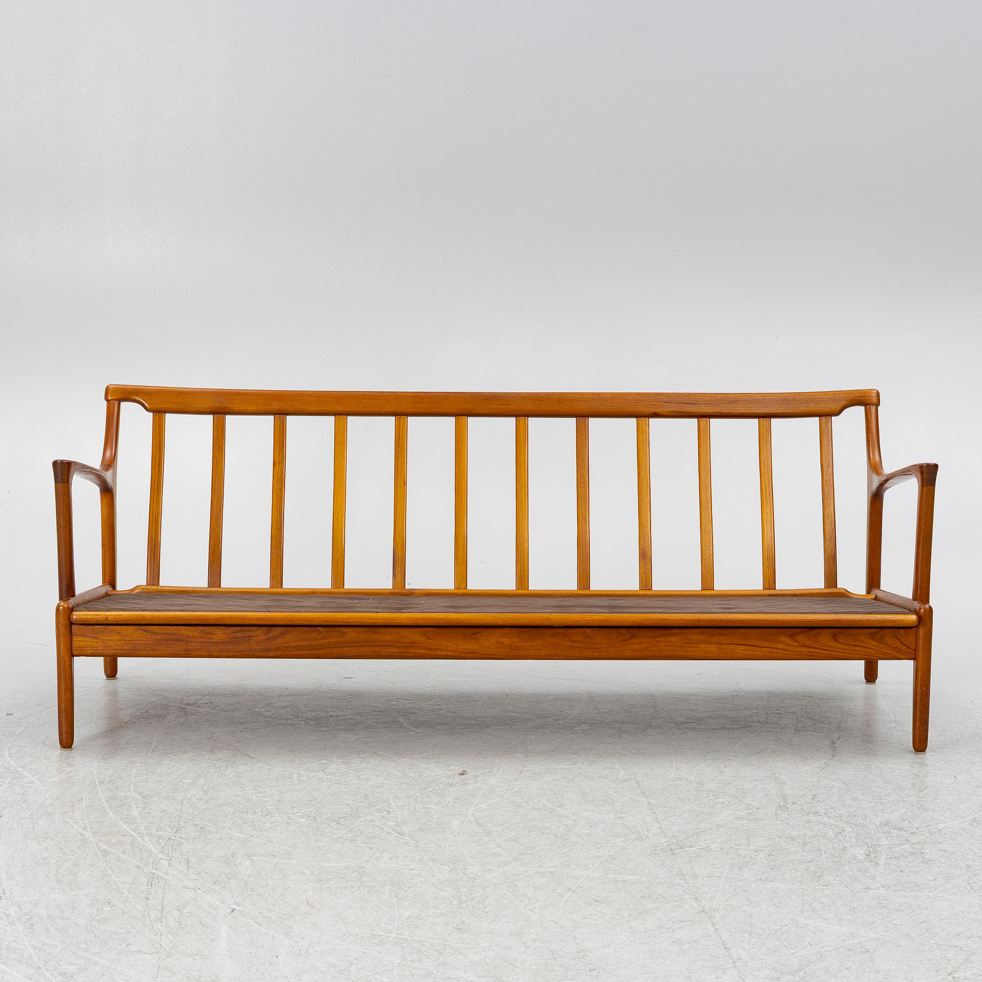 Bertil Fridhagen, sofa, "Cuba", Bröderna Andersson, Ekenäs.