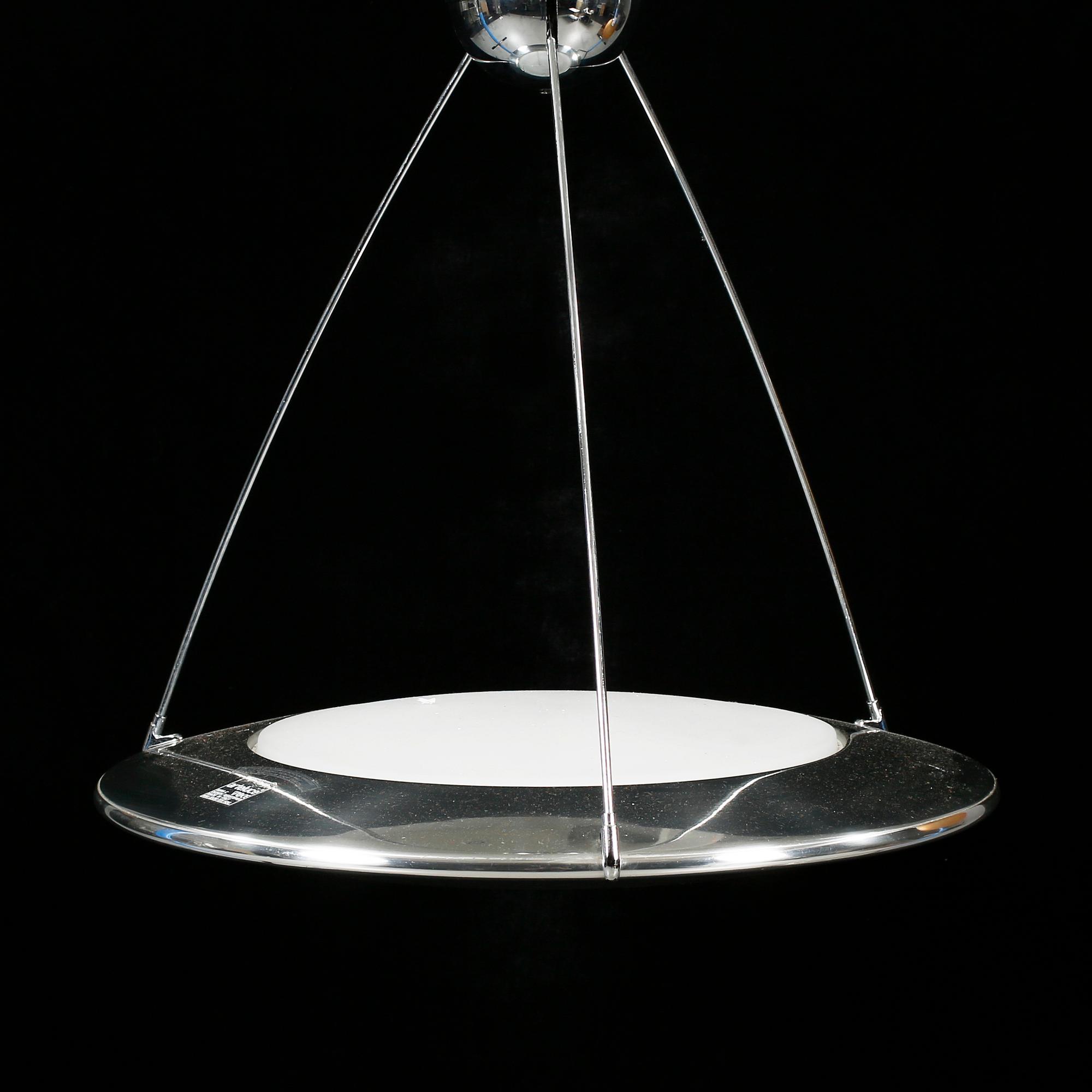 TAKLAMPA, "Mira S", Arteluce, Flos. 1900-talets andra hälft/2000-tal, höjd ca 58 cm.