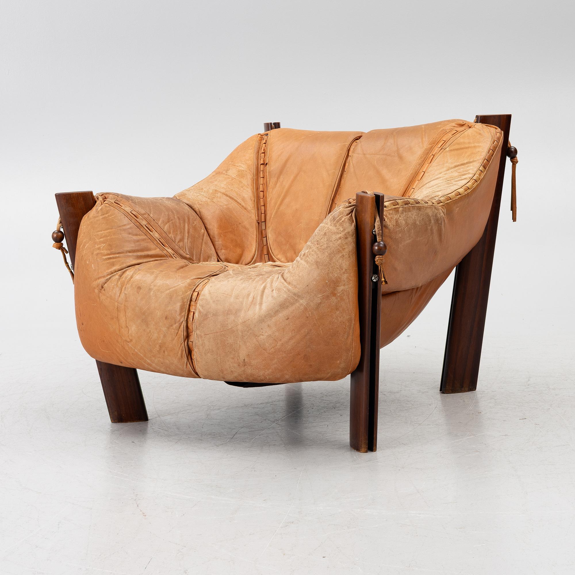 Percival Lafer, an 'MP 211' armchair, Brazil, second half of the 20th Century.