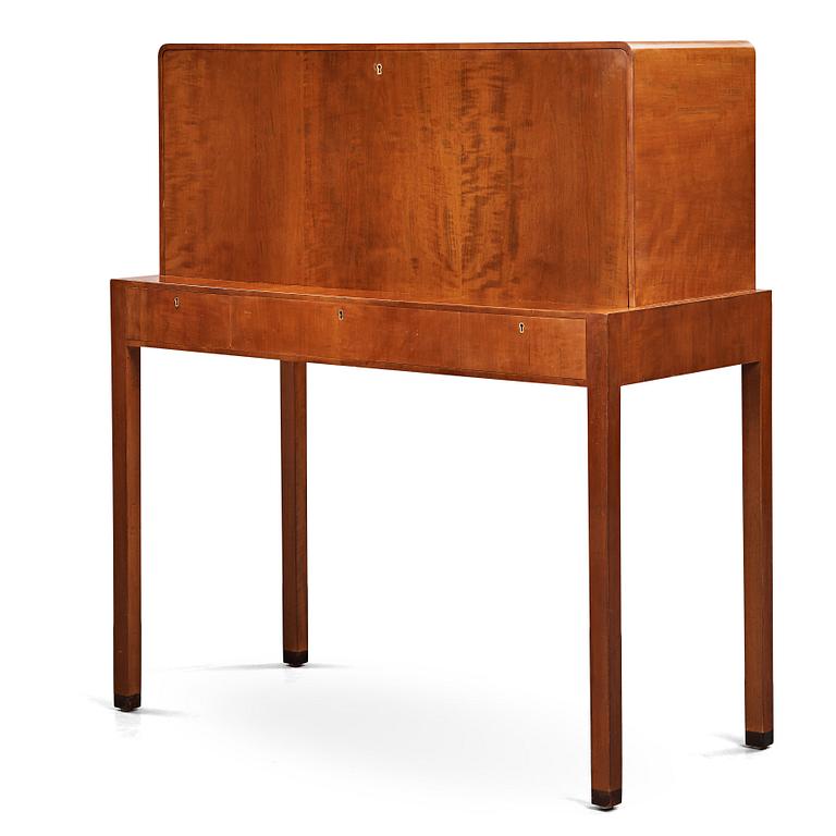 Axel Larsson, sekretär, snickarmästare A. Th. Olsson för Stockholms Hantverksförening, 1930-tal.