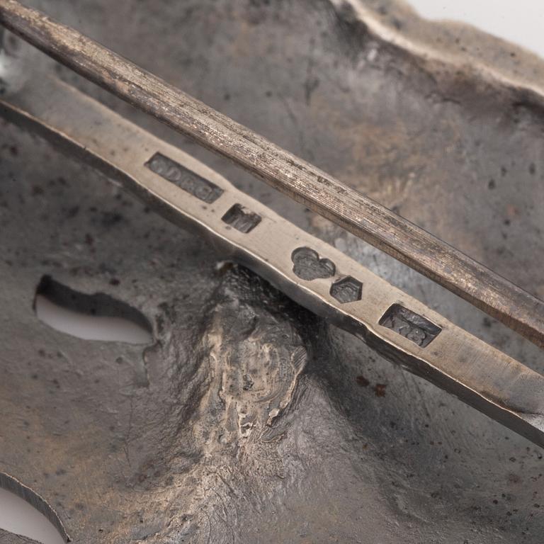 Gustaf Dahlgren & Co, brooch, silver.