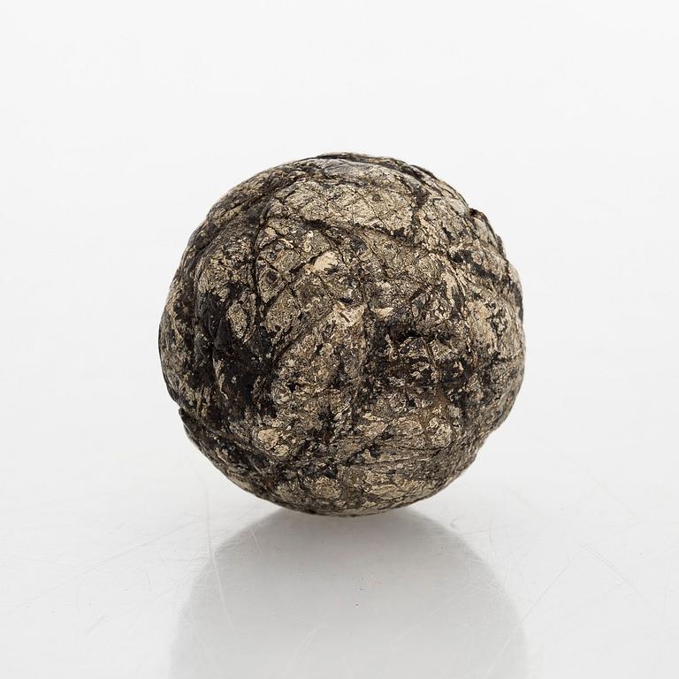 Golfbollar, 3 st, sekelskiftet 1800/1900.