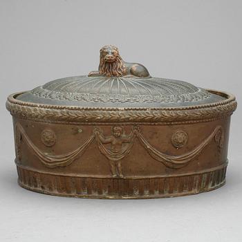PASTEJTERRIN, keramik, gustaviansk, Sverige, 1700-talets slut.