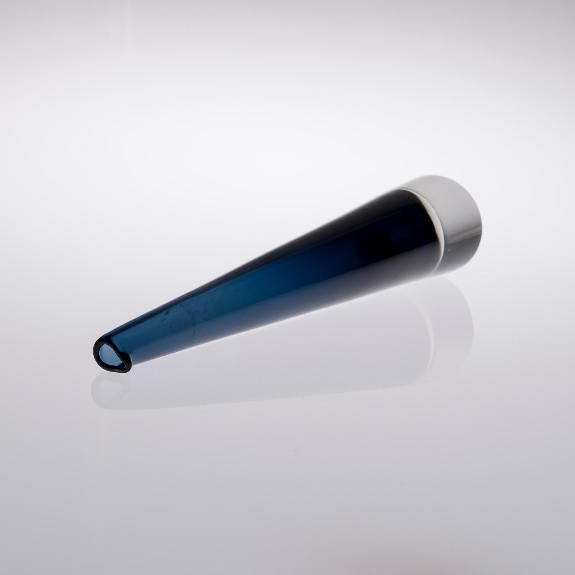 KARAFF, glas, "Istapp" signerad Timo Sarpaneva - Iittala -58.