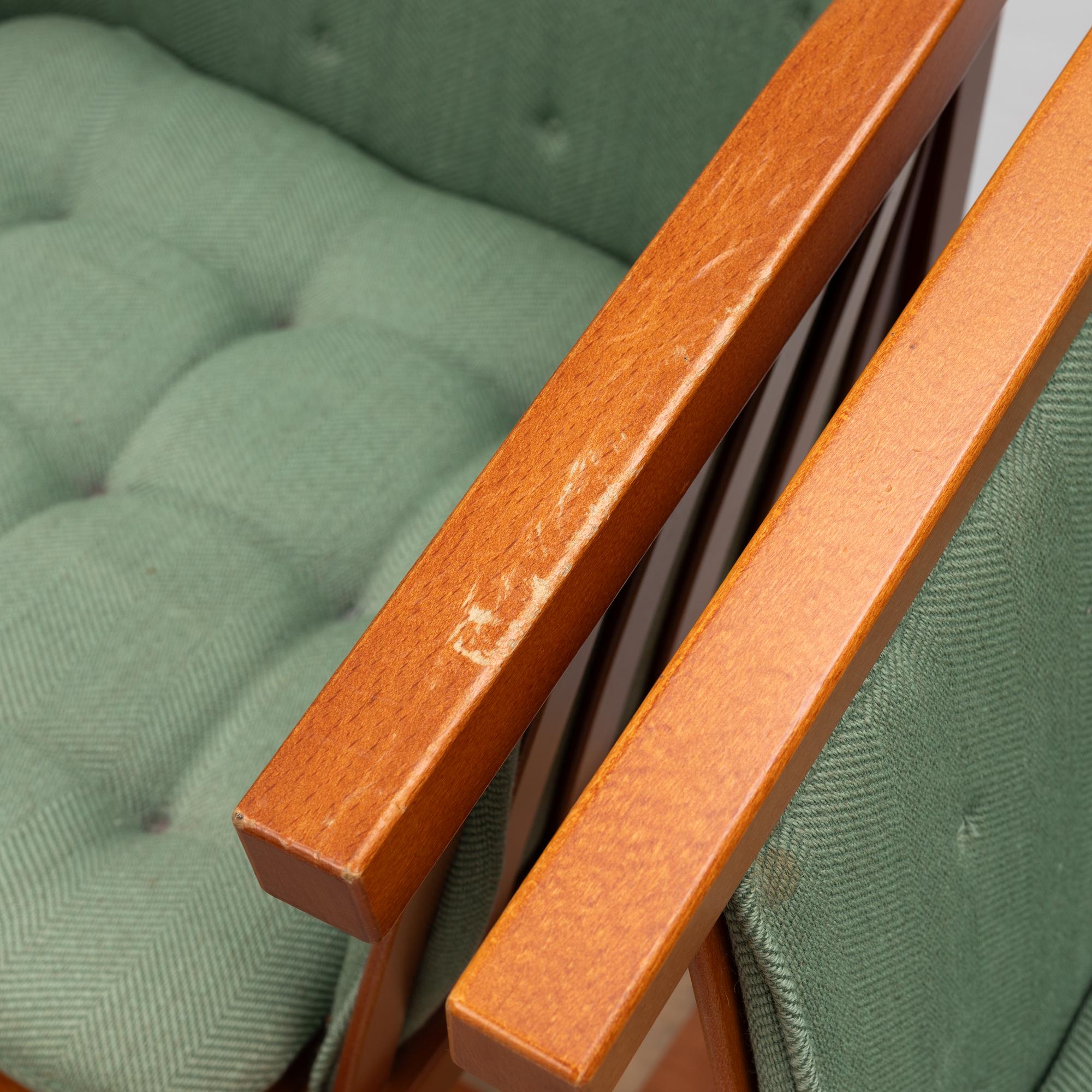 Åke Axelsson, a set of eight 'Vaxholmaren' chairs, Gärsnäs.