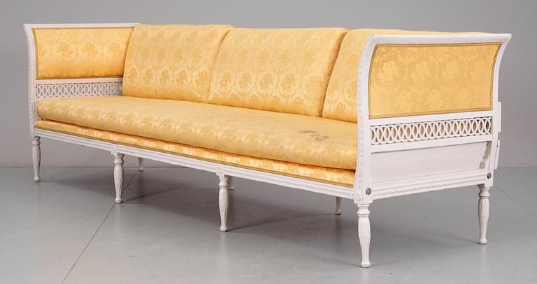 A late Gustavian late 18th Century sofa.