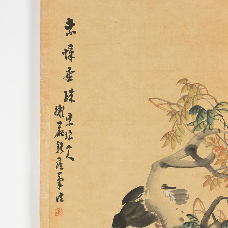 Two paintings by unidietified artist, China, 20th Century.