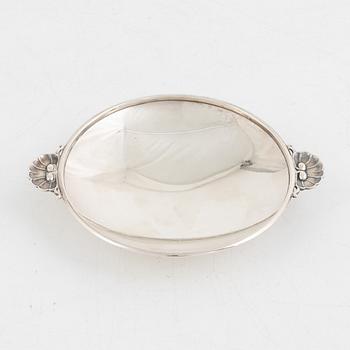 Gundorph Albertus, bowl, sterling silver, model 355, Georg Jensen, Copenhagen, Denmark, after 1945.