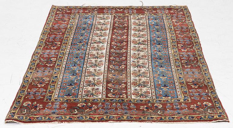 Rug, Ghom, approx. 205 x 135 cm.