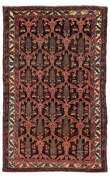 379. An antique Chadegan rug, Isfahan area, c. 193 x 123 cm.